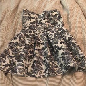 Honey Punch strapless bandage dress